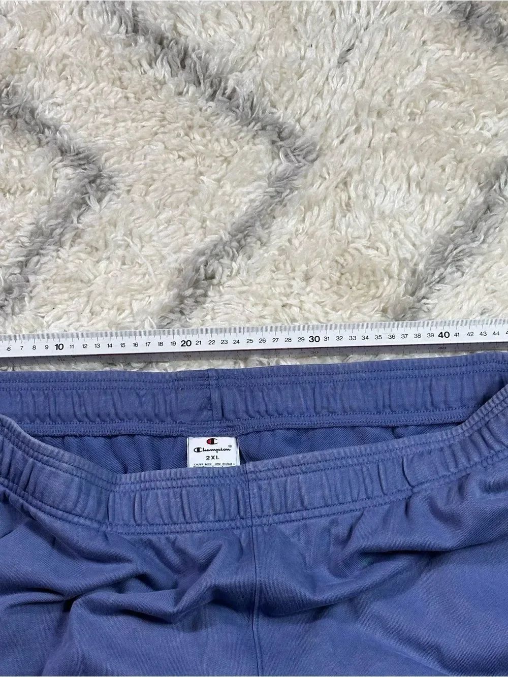 Champion Light Blue Drawstring Sweatpants - Picture 4 of 12